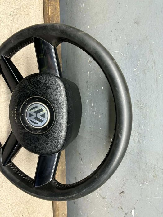 Kierownica Skóra Skórzana + Poduszka VW Touran I