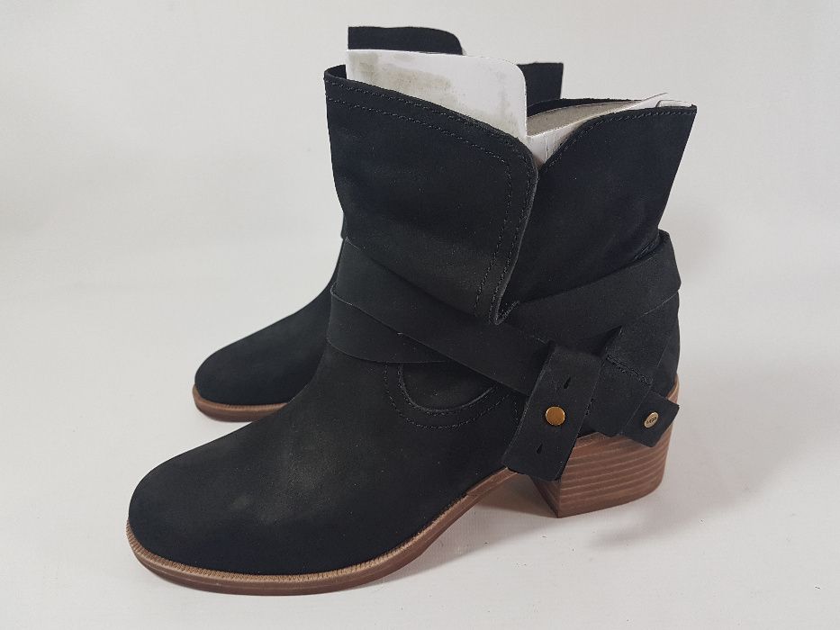 ugg botki DAMSKIE 100 % SKÓRA ROZ 38 nowe czarne