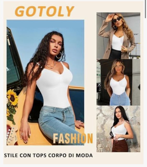 Body Damskie Modelujące Wyszczuplające Rozmiar XL/XXL