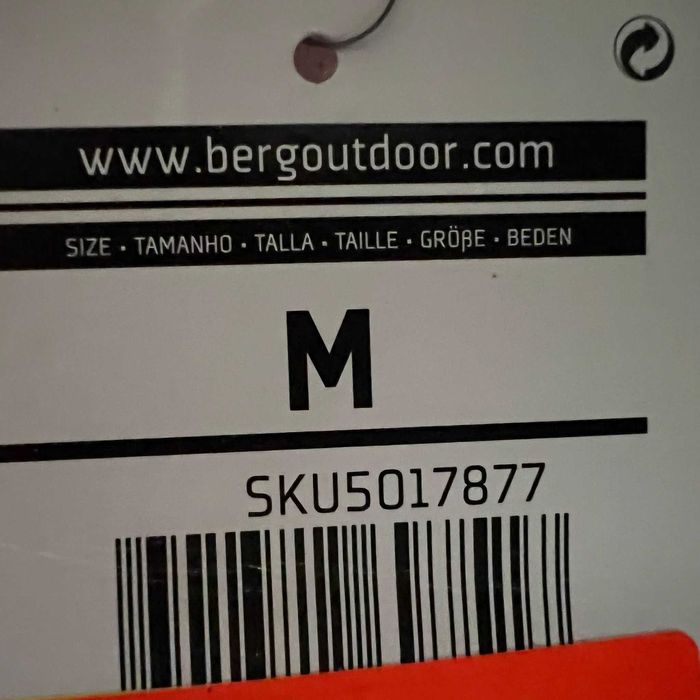 Jersey Ciclismo BERG Tam. M (nova)