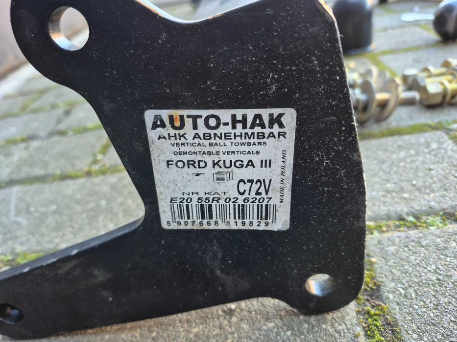 Ford Kuga III MK3 2019- Hak holowniczy tył oryginalny LX6J-19D520-BB