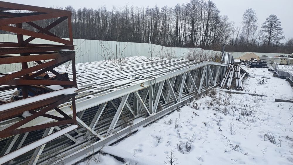 Konstrukcja stalowa Hali, Magazynu , Wiaty  23,5 m   x  90 m  x 8m