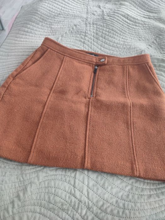 Spódnica z domieszką wełny new look EUR 42