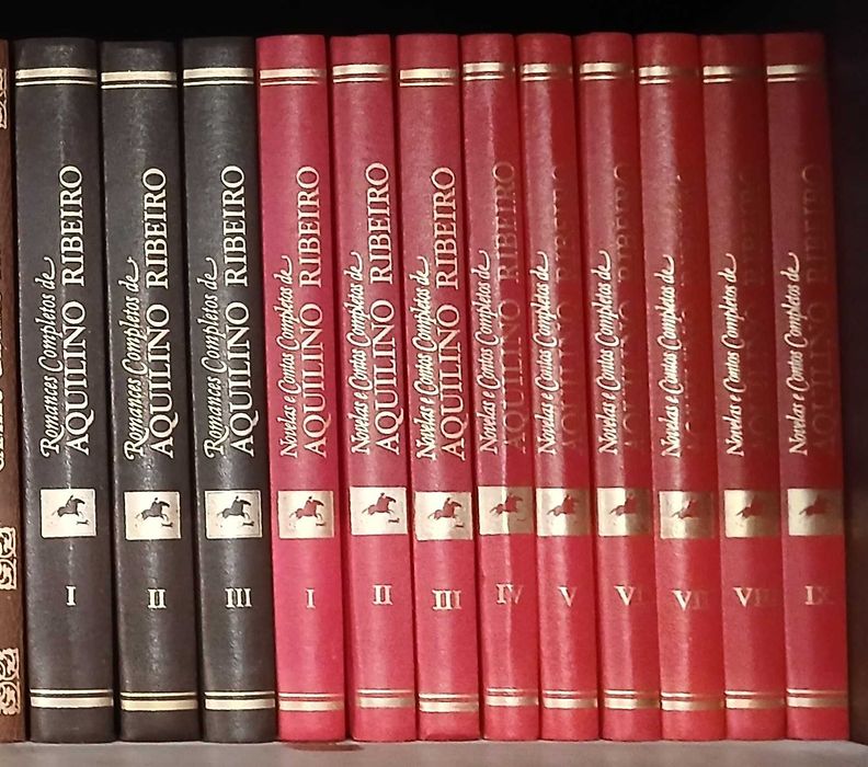 Romances, Novelas e Contos de Aquilino Ribeiro, 12 vols