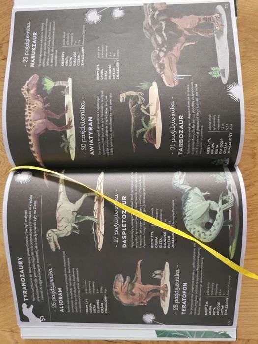 Rok z Dinozaurami kropka książka