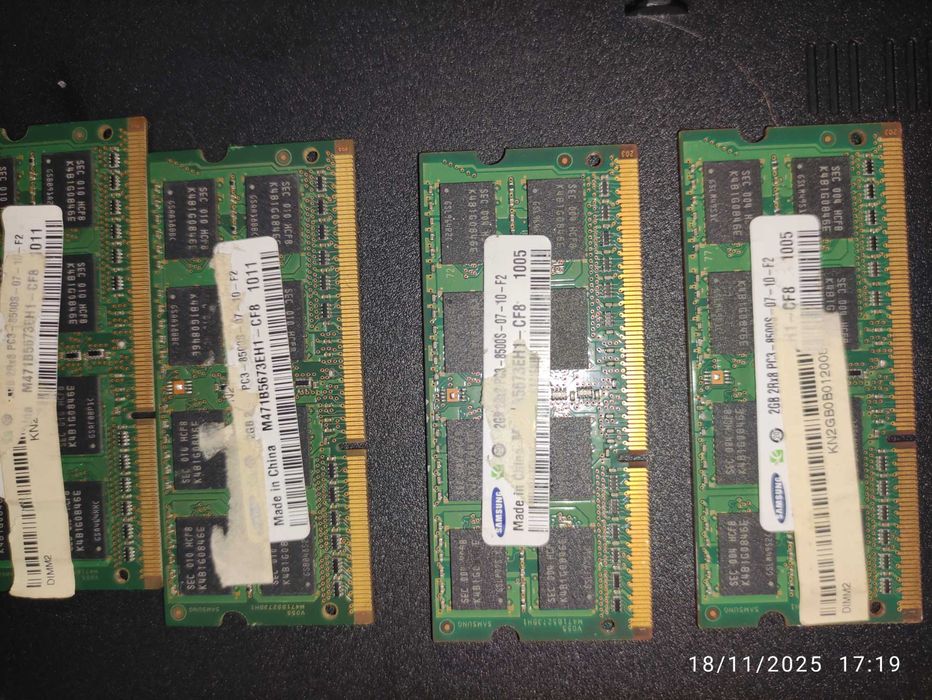 Memorias RAM para portatil ddr2 2gb