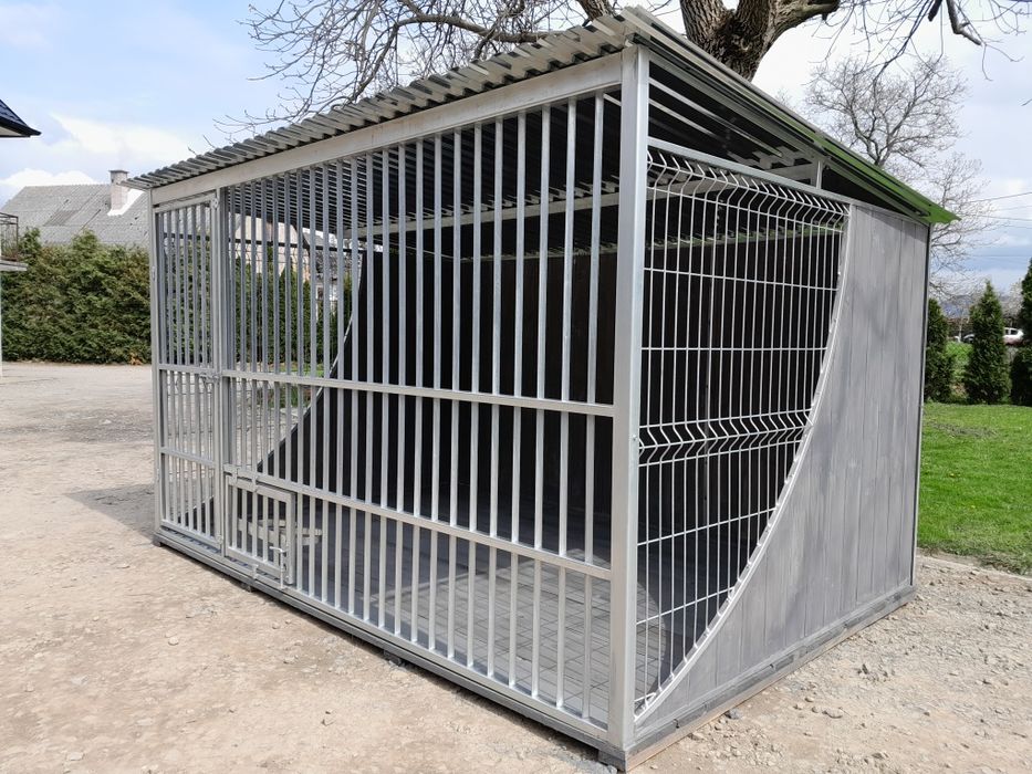 Kojec klatka box zagroda dla psa PREMIUM ocynkowany ogniowo 3x2