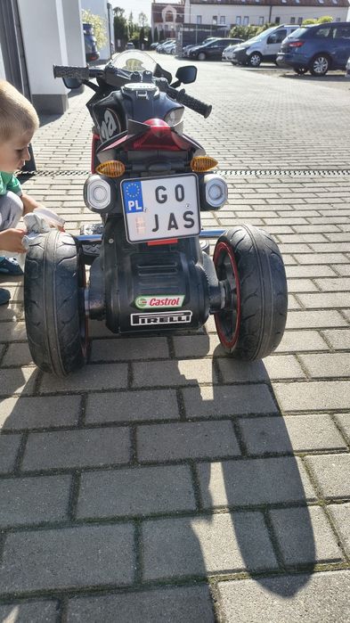 Motorek elektryczny dla dziecka Aprill NOWY AKUMULATOR