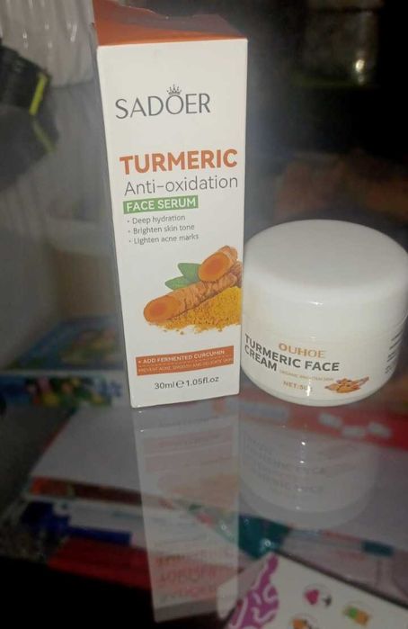 Sadoer Zestaw Serum i Krem Na Przebarwienia