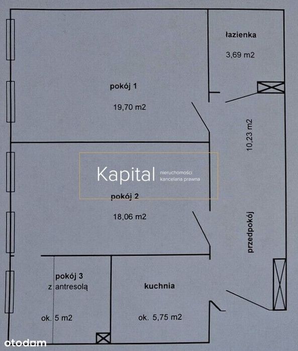 oddzielna kuchnia, komórka 8mkw