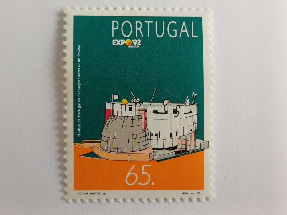 Philately - Portugal – Expo '92 Seville Stamp, 1992