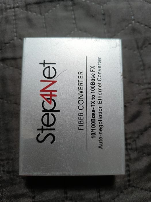 медиаконвертеры(2шт) FoxGate 10/100Base-TX to 100Base-FX.