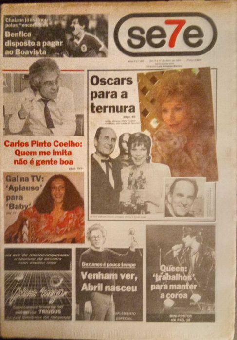 José Afonso	- - -		Se7e - nr. 305	- - - - -	Jornal