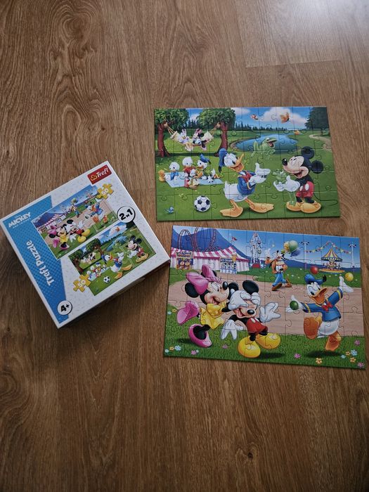 Puzzle Trefl 4+ Mickey i Trefliki