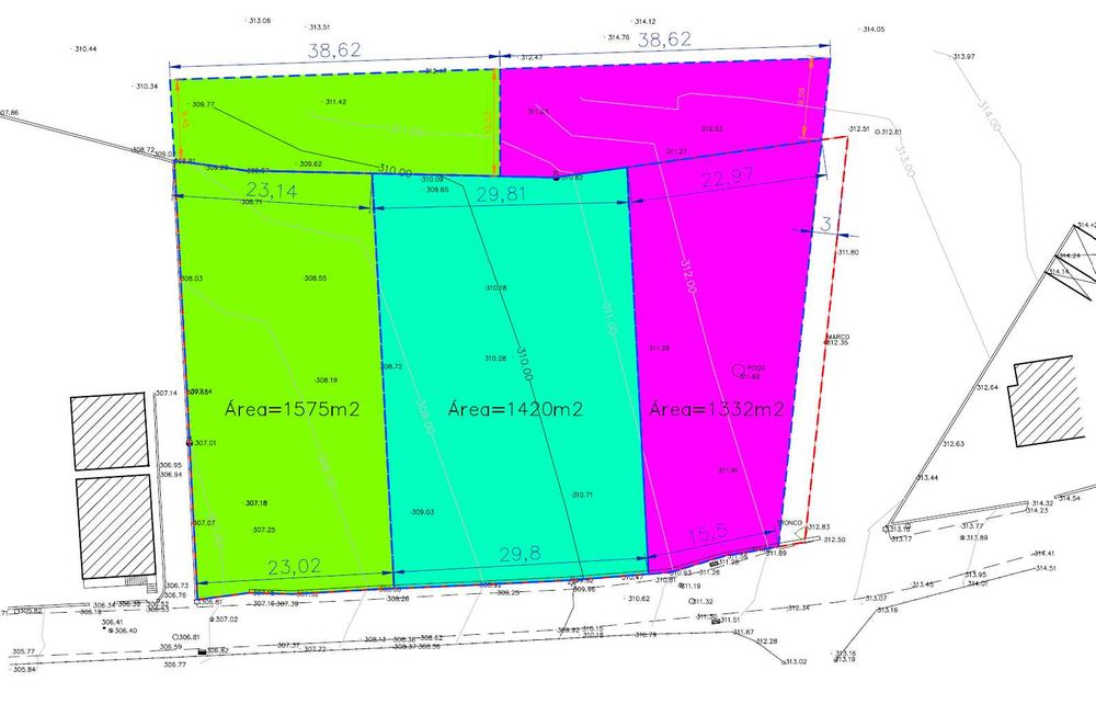 Terreno - 4500m2 - 2km do centro (vender, alugar, permutar)