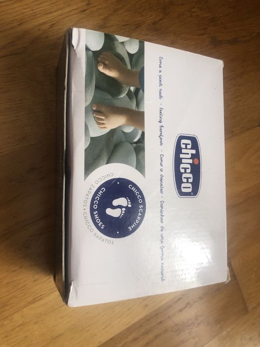 Botas Chicco para bebé novas, com etiqueta e caixa