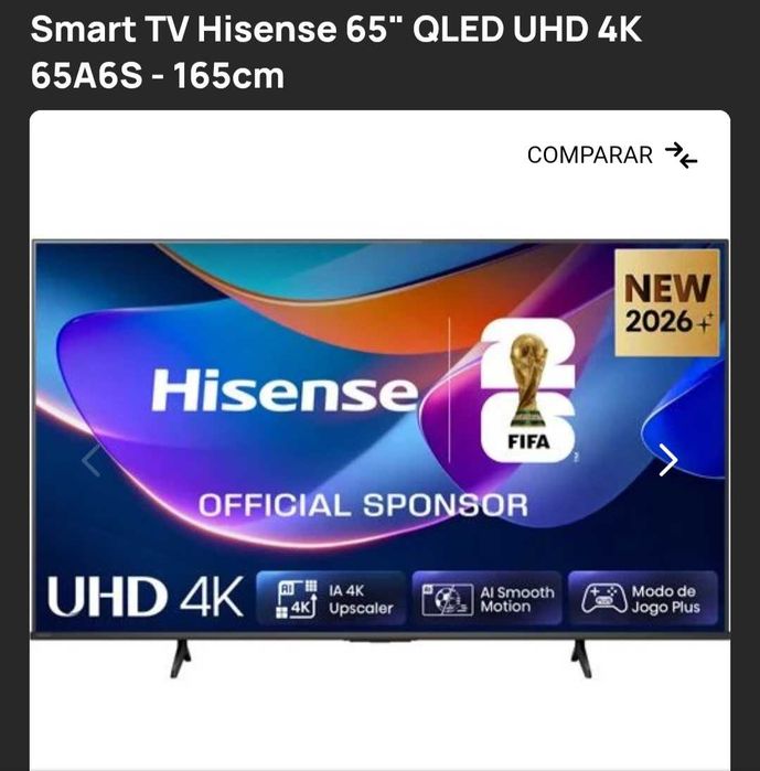 Smart tv , usada