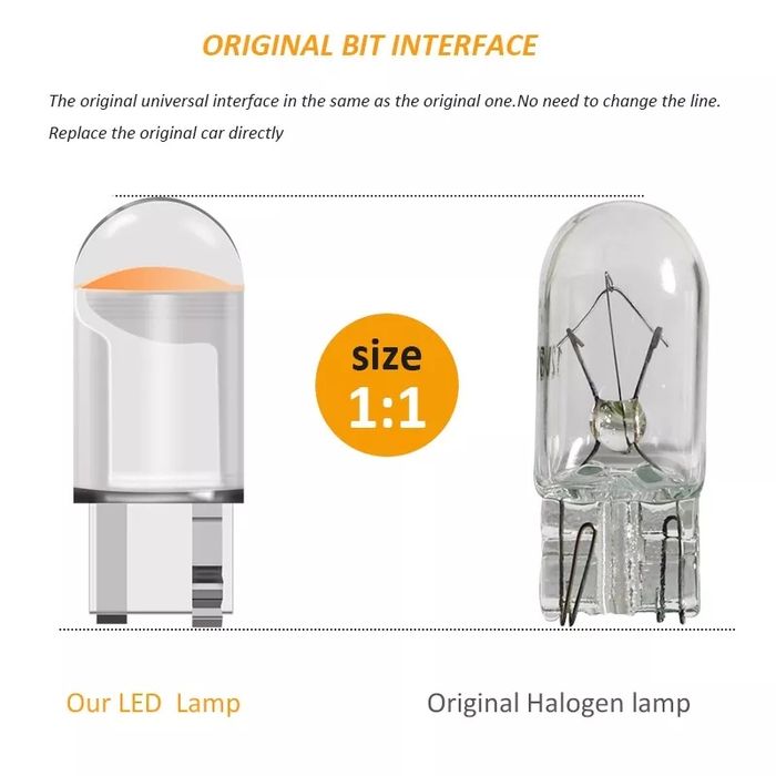 LED лампа  . T10 W5W 5