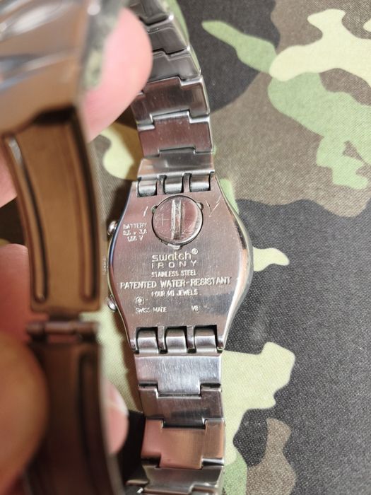 Швейцарський годинник хронограф Swatch swiss irony V8: 2 100 грн