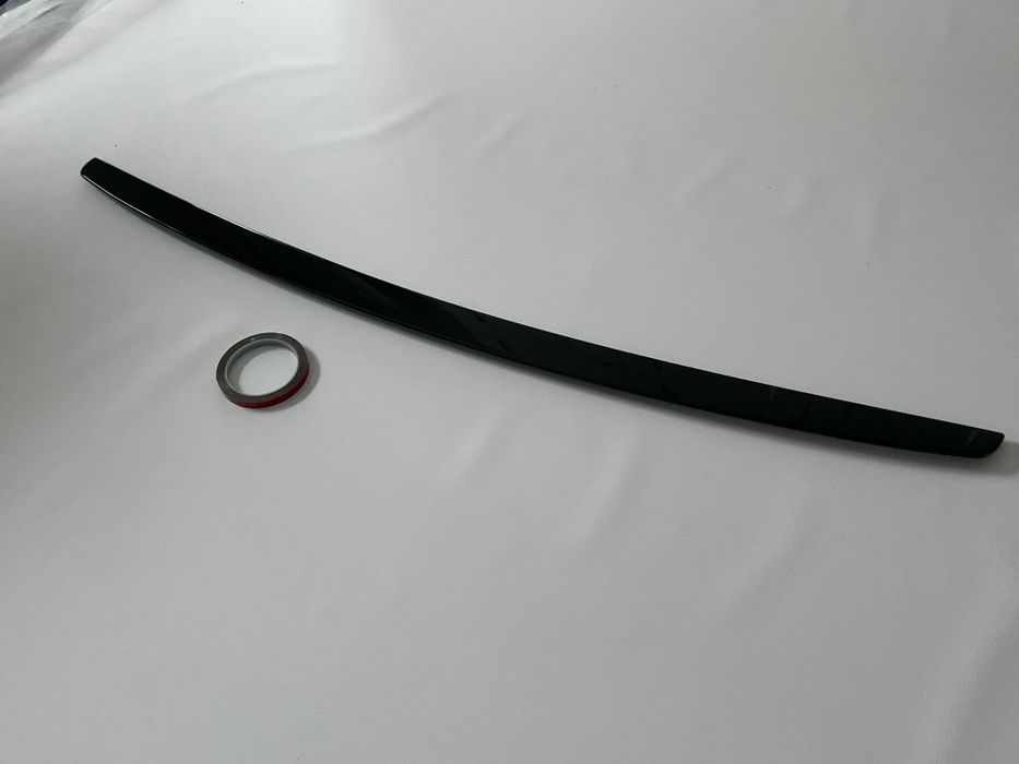 Audi A6 C7 lotka spoiler dokładka tylnej klapy czarny połysk