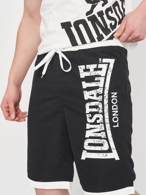 Спортивні шорти чоловічі Lonsdale M Black/White