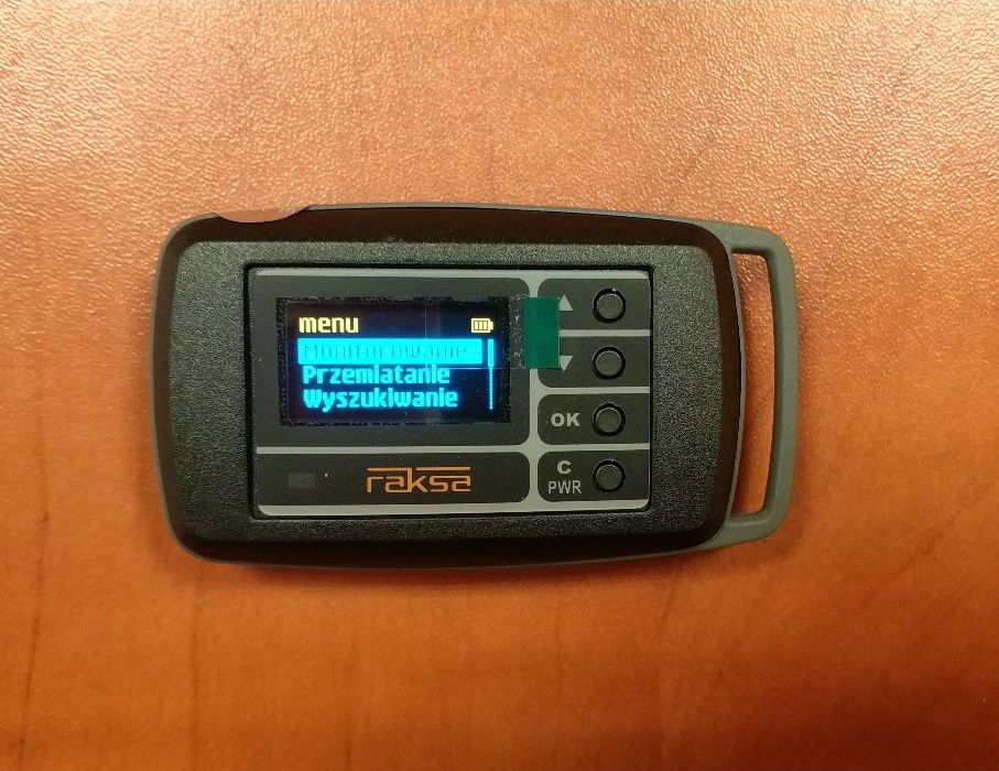 Raksa-121 LTE - wykrywacz kamer, podsłuchów GSM, lokalizatorów GPS