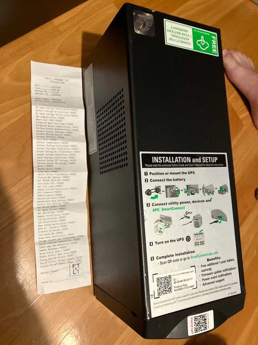 лінійно-інтерактивне ДБЖ APC Smart-UPS 750VA (SMT750IC)