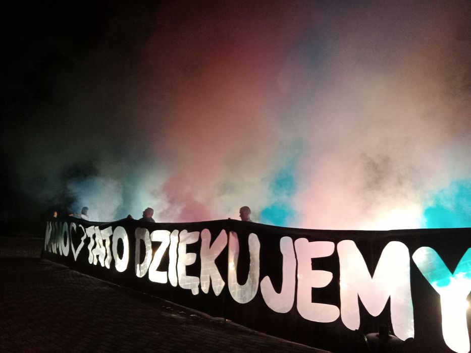 Baner na podziękowanie dla rodziców