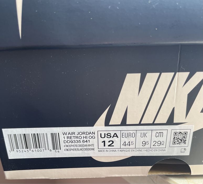 Buty Nike Air Jordan 1 Retro High OG Atmosphere rozm. 44,5