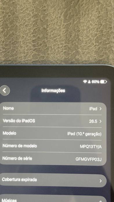 iPad APPLE (10.9'' - 64 GB - Wi-Fi - Azul)