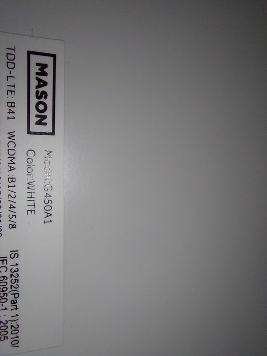 Б/У  Планшет tab Mason G450A1