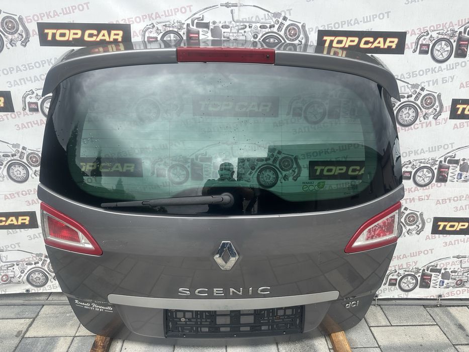 Кришка багажніка на  Рено Сценік 3 Renault Scenic 3 . Колір