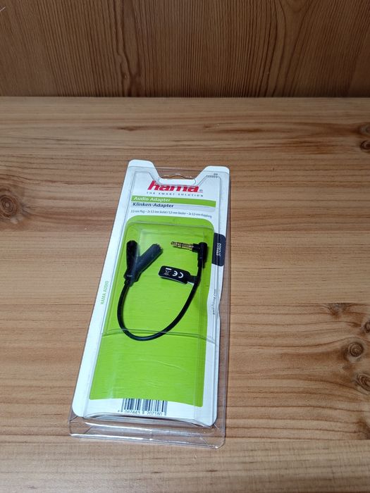adapter audio typu Y firmy Hama (model 123372)