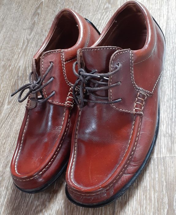 Лоферы кожаные 40 размер