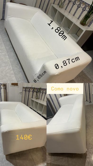 Sofa semi novo 140