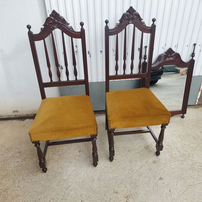 Quarto de casal  em madeira maciça