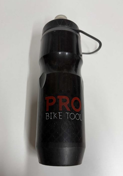 Bidão Ciclismo PRO Bike Tool Preto Garrafa Água Desporto Ginásio