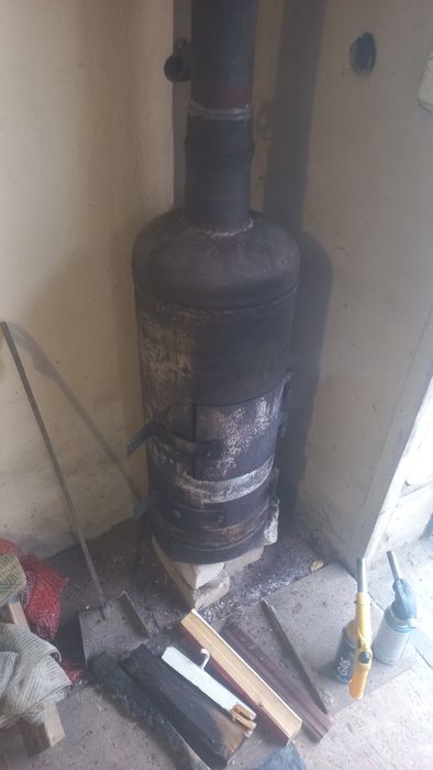 Продам буржуйку с газового баллона