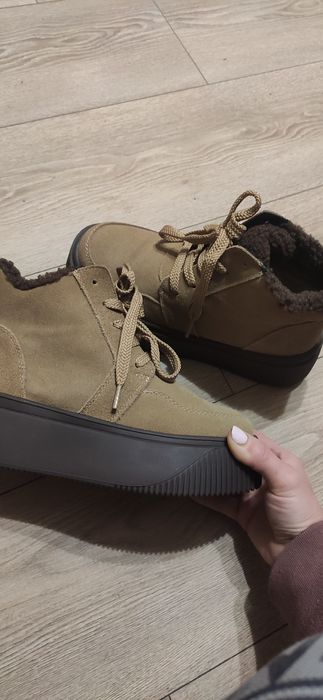 Черевички натуральний замш