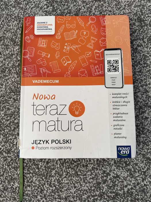 Nowa Teraz matura. Język polski. Vademecum. Poziom rozszerzony.