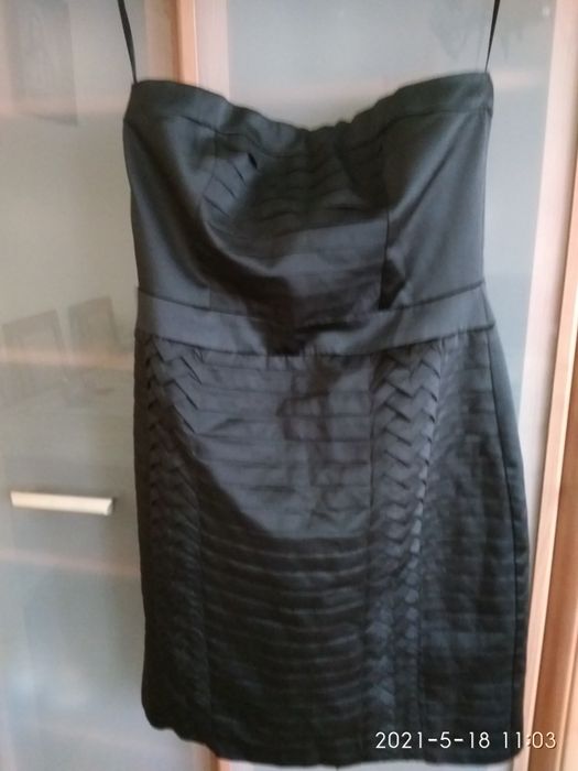 Sukienka mini czarna z HM