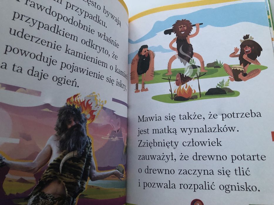 Книга “Wyrazy i zdania do nauki czytania. Wynalazcy i my.”