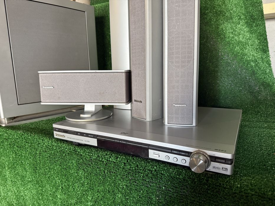 Home Cinema Panasonic 5.1 SB-WA340 Completo com DVD Receiver