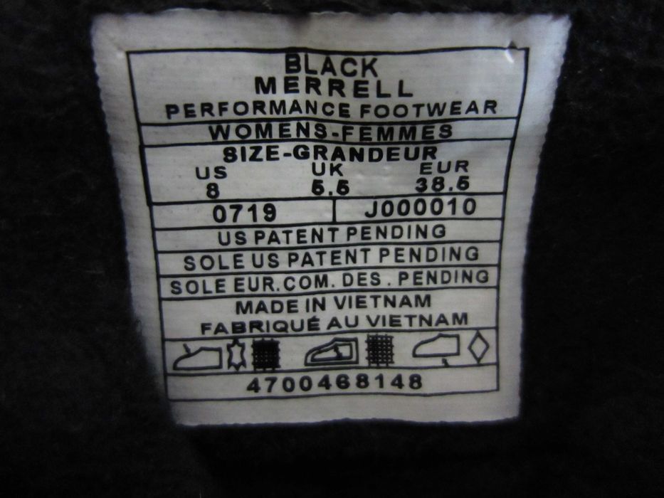 Ботинки Merrel (термо)