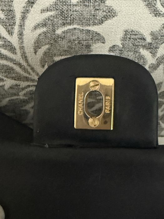 Chanel mini double flap vintage 24 k gold