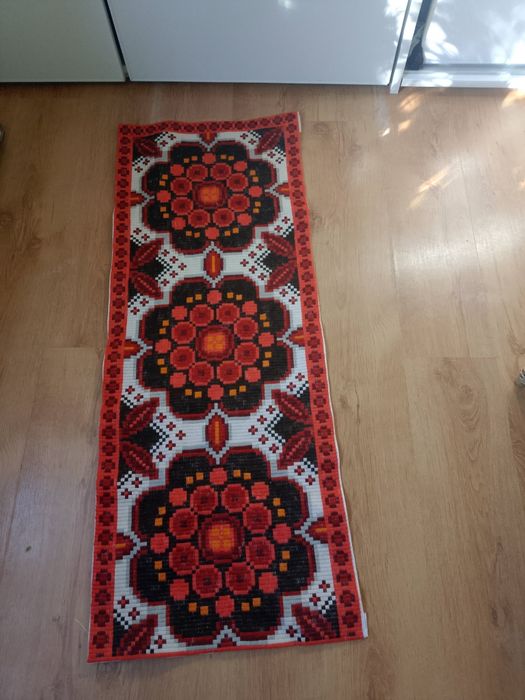 Duży kilim ręcznie haftowane