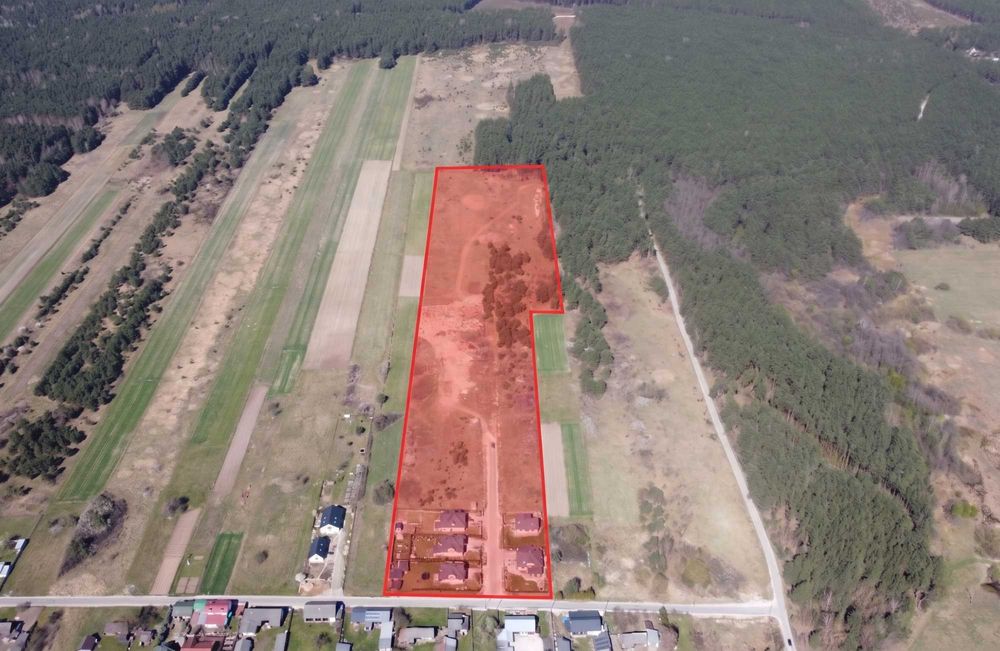 Uzbrojone działki budowlane – Kuby-Młyny, obok Bilczy/Kielc – pohled 2