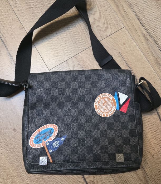 Torebka listonoszka  Louis Vuitton Damier Graphite LV