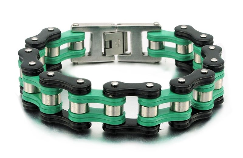 MASYWNA I SOLIDNA BRANSOLETKA * Męska * Stal szlachetna * Nowa