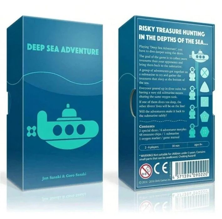 Настільна гра Граничне Занурення / Deep Sea Adventure
